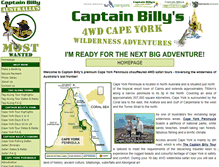 Tablet Screenshot of captainbilly.com.au